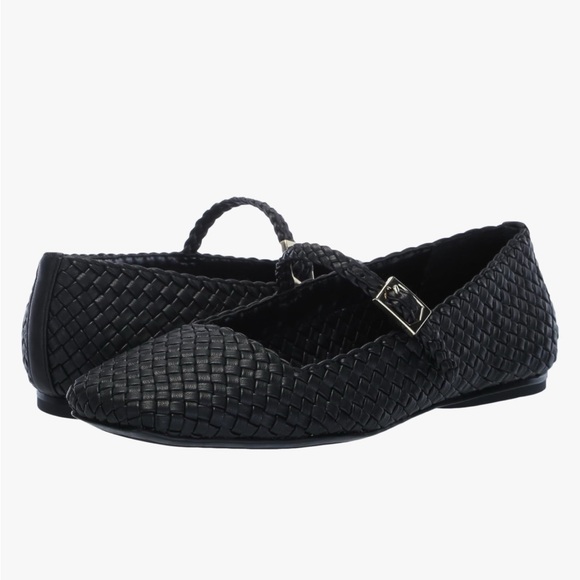 Vince Camuto Shoes - Vince Camuto Women's Vinley Mary Jane Flat Black Size 5M